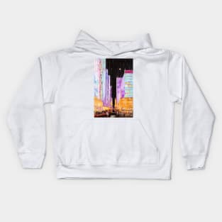 Manhattan at Night Kids Hoodie